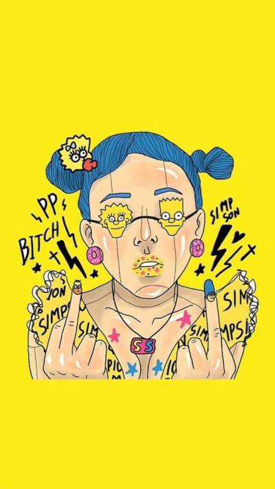 黄色