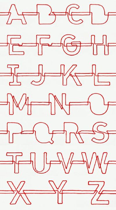 创意字母设计