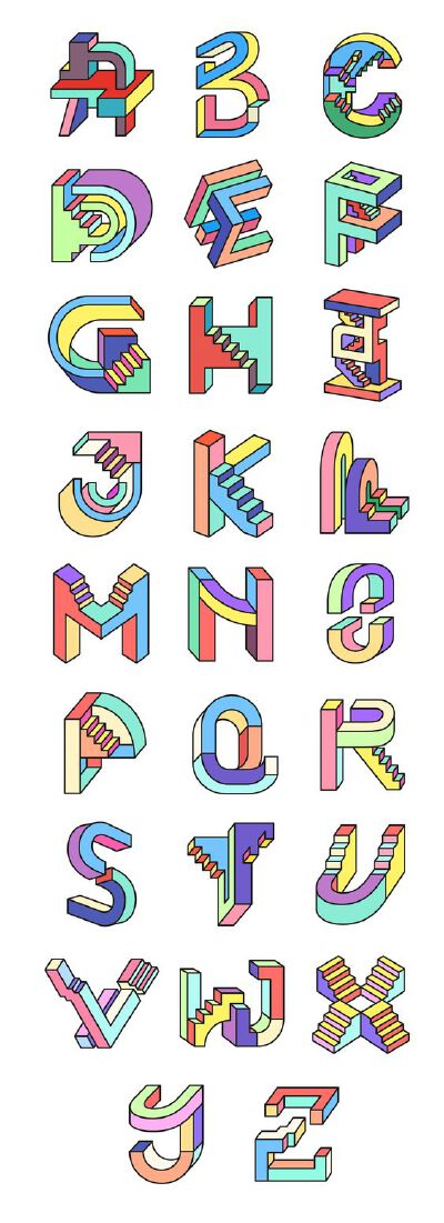 创意字母设计
