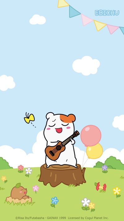 에비츄 仓鼠管家壁纸ebichu