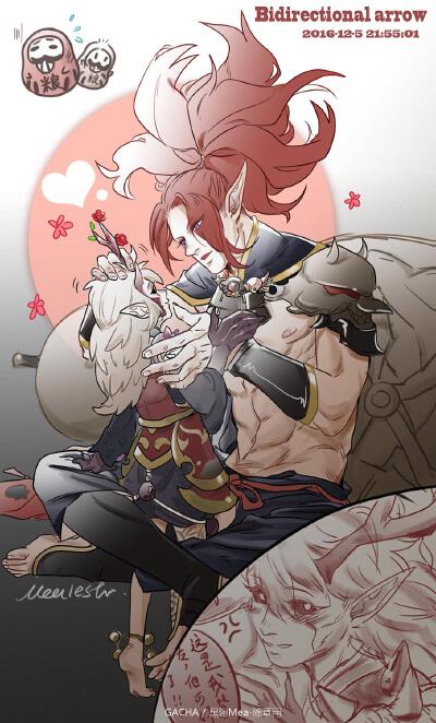 茨酒_Mea-沉迷酒茨酒_阴阳师手游圈插画_网易GACHA二次元社区