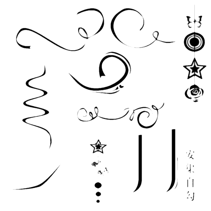 花边自定义 免扣