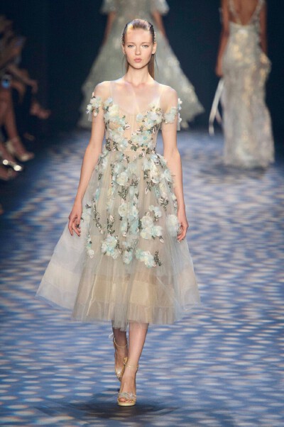 Marchesa Spring 2017 唯美仙裙 浪漫而梦幻 ​​​