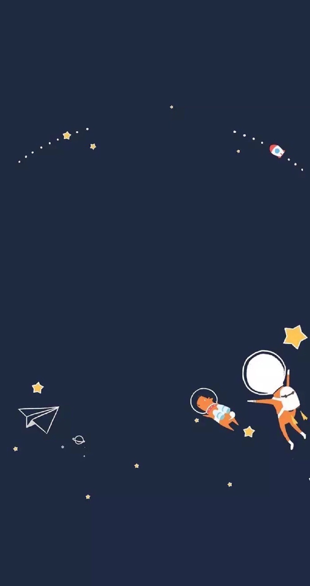 夏日 壁纸 星空 平铺