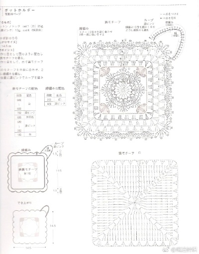 单元花片图解分享 ​​​​