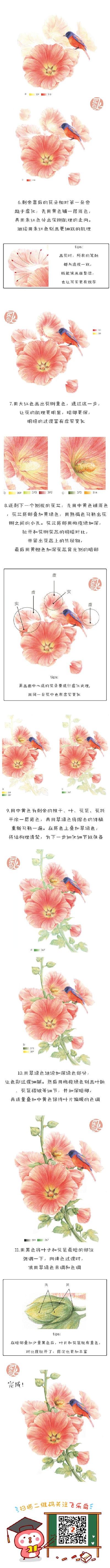 #飞乐鸟的周末绘时光# 你看得见秋天，你听得见小鸟和花的私语吗？周末愉快~ ​​​​