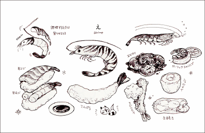 美食绘画