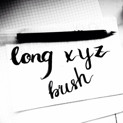 Brush 字体没事瞎写@A江