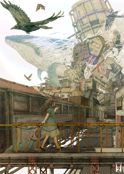 夢で現実を破壊する 绘师：WYX2 本作品pixiv id=64266114