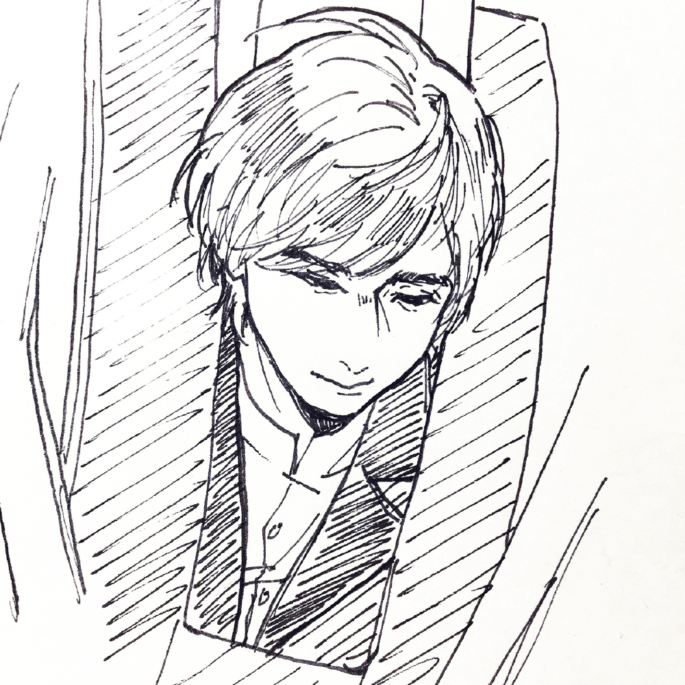 插画 手绘 kinki kids