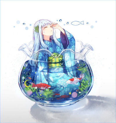 ★･☽.｡☪ﾟ･●*. | hakusai [pixiv] id=63837414