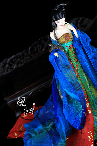 【谪仙】1/6古装古风合作娃-玉儿毒姬
