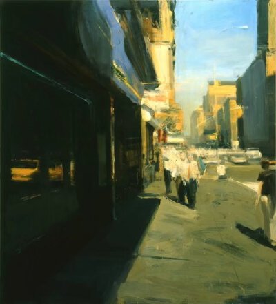 #自学美术资料集#美国画家 Ben Aronson