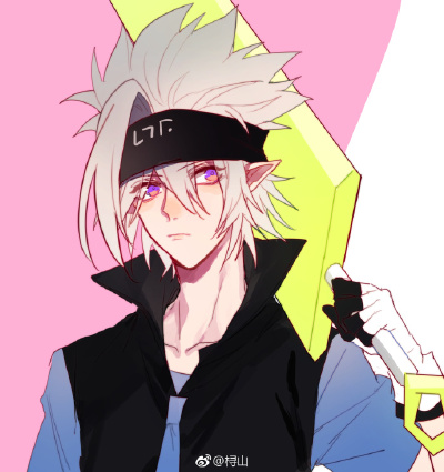 #凹凸世界##格瑞大人#
最喜欢格瑞大人了
图源微博，作者@脑内增殖