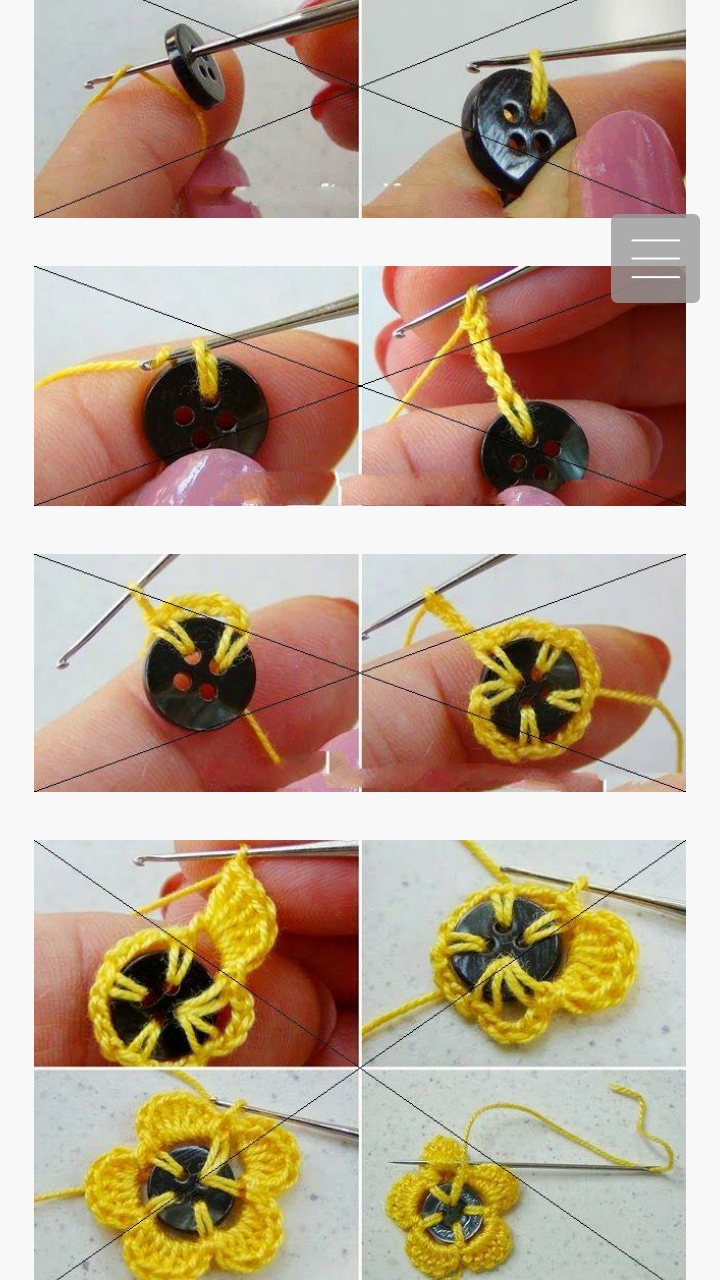 纽扣小花