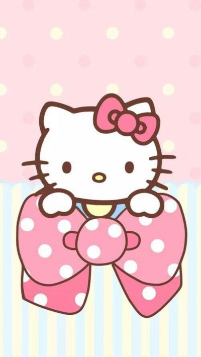 iPhone 壁纸 Hello Kitty 凯蒂 KT猫