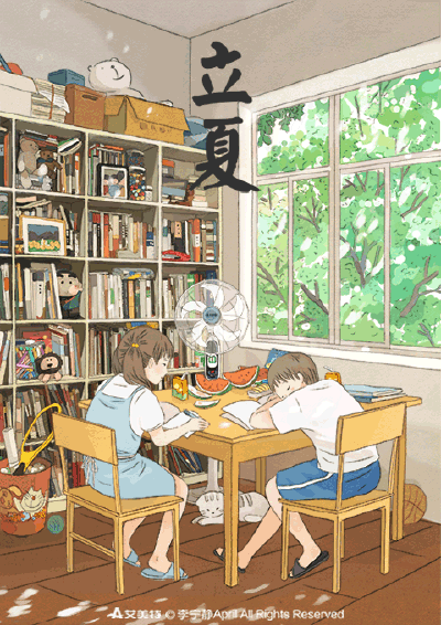 春天和夏天 ​​​​作者：APRIL李宁静