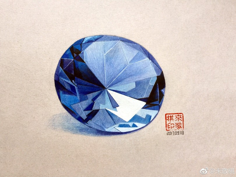 彩铅手绘