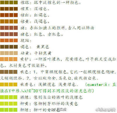 读懂颜色