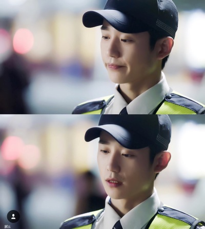 丁海寅 정해인 韩宇卓 한우탁 韩警官 剧照 当你沉睡时 警服 清新 男二 