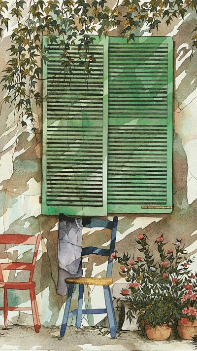 背景，窗