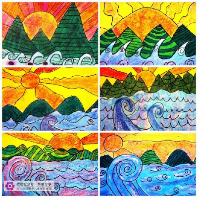 儿童画 创意 