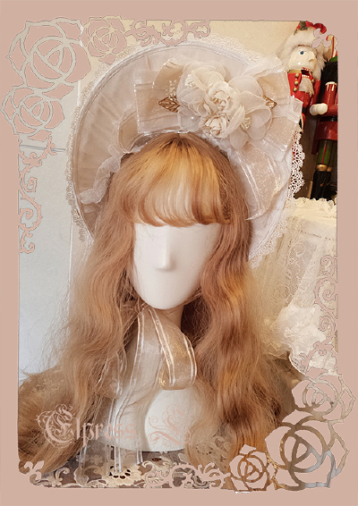 【Elpress L】2017花嫁 西苔岛 bonnet 【尾款】