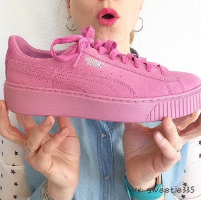 puma 粉色控