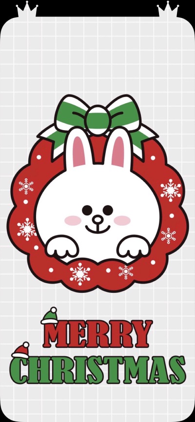 iPhone x 高清 耳朵 壁纸 line