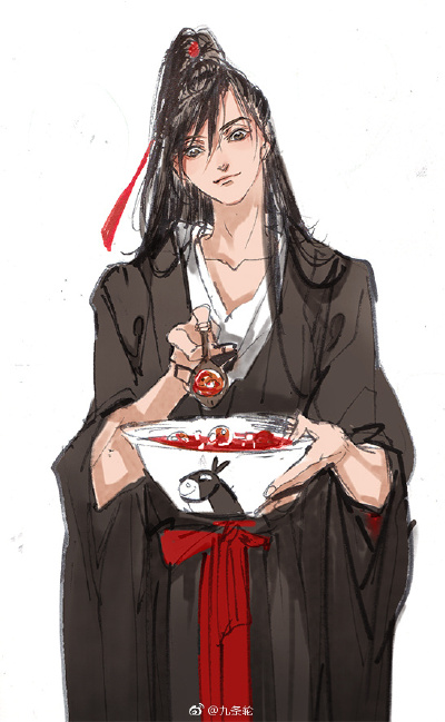 魏无羡//微博画师：九条轮