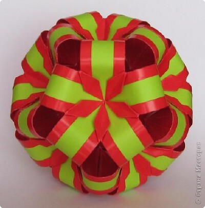 ransept kusudama (серия Rafaelita long), автор Екатерина Лукашева