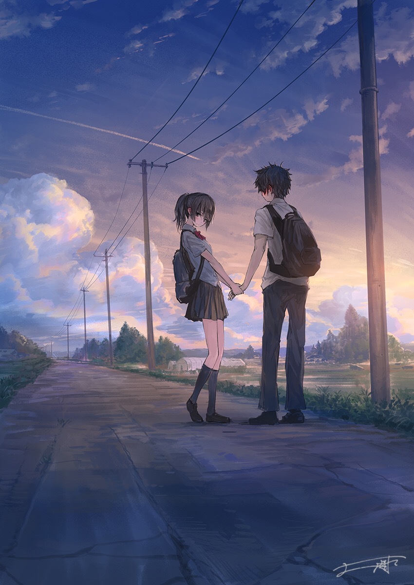 pixiv p站 侵删 图片 情侣 校园 奇幻 幻境 美景 素材 少女 美少女 萌 cp 人设 萌妹 御姐 傲娇 清纯 腹黑 萝莉 可爱 二次元 意境