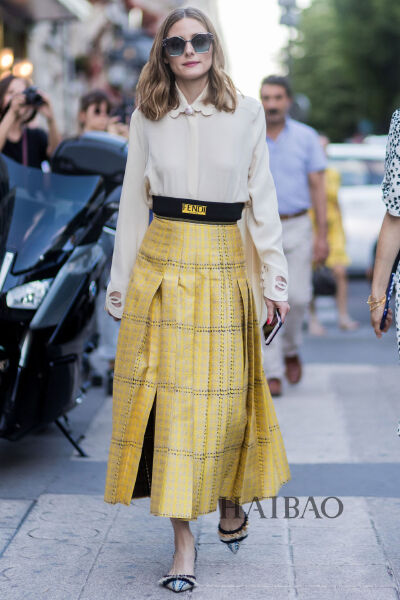 奥利维亚·巴勒莫 (Olivia Palermo) 时装周街拍