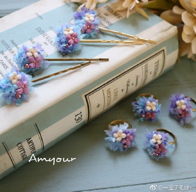 #Instagram美图欣赏# 花朵小饰品~ins:amyour1123 ​​​​