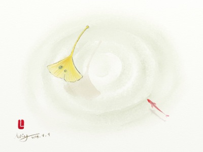 一年多没再动手画画，手都生了。无聊地坐在办公格间，等着下班放假的，拿出iPad Pro偷偷临摹一张，试试手