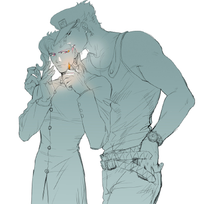 jojo的奇妙冒险++++承太郎我男神~