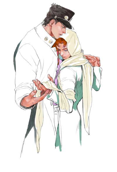 jojo的奇妙冒险++++承太郎我男神~