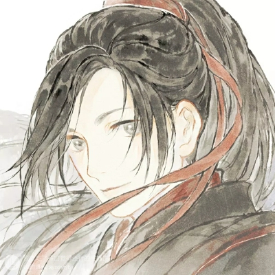 蓝忘机 魏无羡
画师：谢衣吃了一口觉得还行的手抓饼