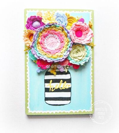 不织布
手工
DIY
花