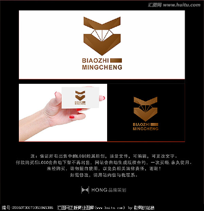 V 字母 LOGO 标志