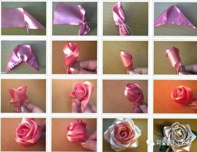 丝带手工花