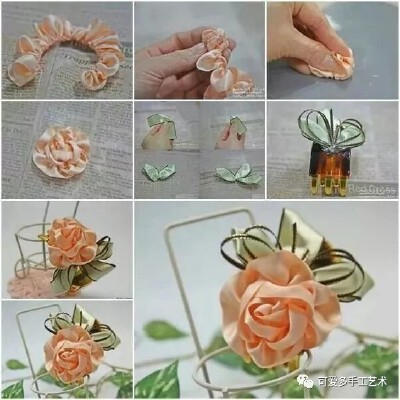 丝带手工花
