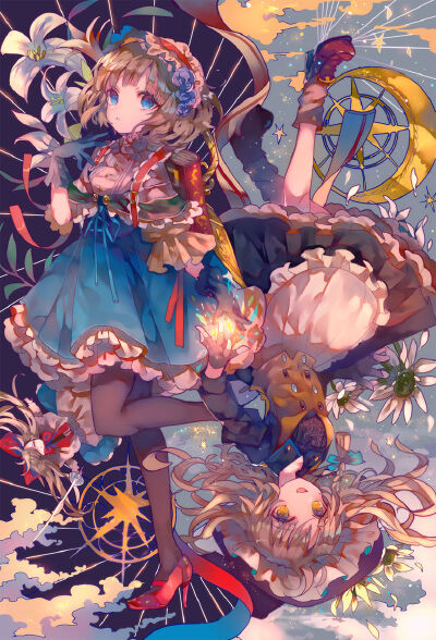 【侵删】梦幻可爱的少女与奇妙的世界——。
#东方Project#
茶ごま_id=61483143