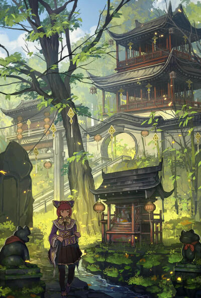 动漫场景