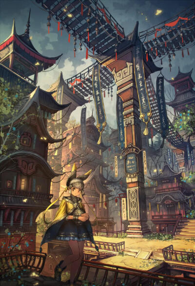 动漫场景