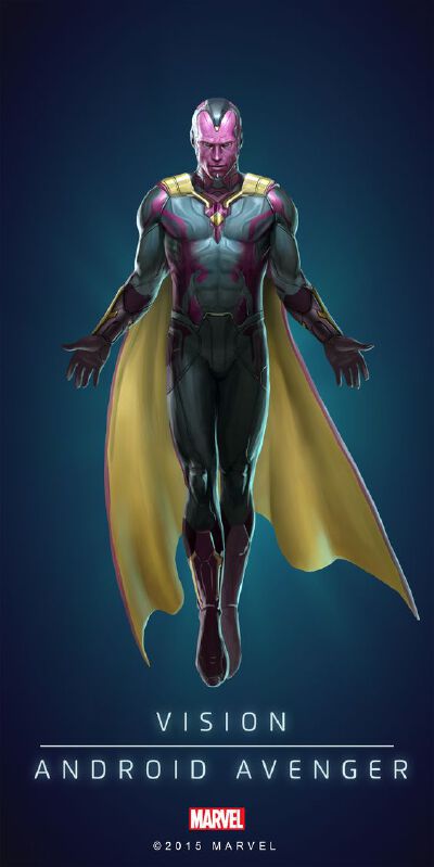 superheros 幻视--漫威