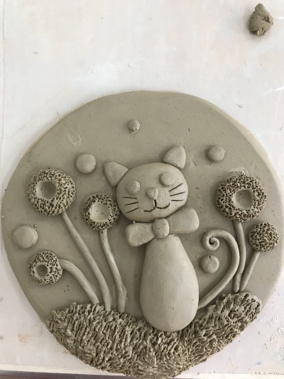 泥板画