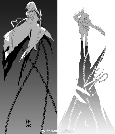 刺客伍六七
画师 sen鱼片_搓惰脑儿