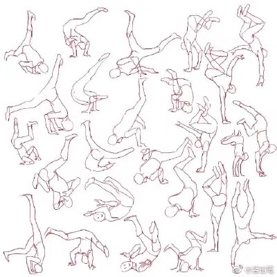 人物动作参考