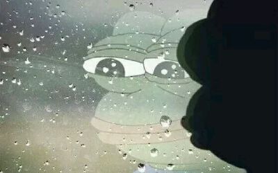 sad frog